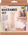 folia Makramee-Set natur, rosé 23719