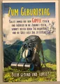 Geburtstag - Glückwunschkarte – Rucksack am Gipfel – "Zum Geburtstag..." - Forma