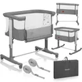 AURORA 3-in-1 Reisebett: Beistellbett, Babybett, Einzelbett