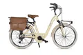 VENICE - I love Italy E-Bike, 6 Gang Shimano, Kettenschaltung, Heckmotor, 468 Wh, Elektro-Citybike MONOTUBO Classic Lady 24 Zoll