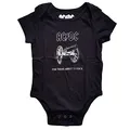 AC/DC Kids Baby Grow: About to Rock - 0 - 3 Months - Black