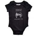 Ac/Dc: About To Rock Kids Baby Grow (Body Bambino 0-3 Months) T-Shirt NEU