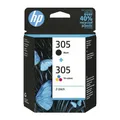HP 305 schwarz und color Druckerpatrone #12585539
