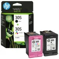 Sparpack: 6ZD17AE Druckerpatronen HP 305 Black / Color
