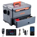 VEVOR Dieselheizung Tragbarer Diesel-Lufterhitzer 8kW DC 12/24 V Bluetooth 5L