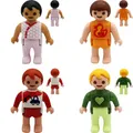Mandea Komplettset-Bundle & Einzelfiguren für Playmobil Baby Figuren | Mehr als 25 Original-Figuren, neu verpackt (051-4er Bundle 1)