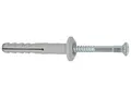 Fischer Nageldübel N 6x30/1 P Pilzkopf und Nagelschraube, 514869, VPE 100 Stück
