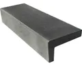 Beton Winkelstufe grau 120 cm x 32 cm x 18 cm