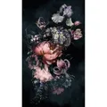 Schöner Wohnen Vliestapete 2 DD Floral Schwarz Rosa 270 x 159 cm FSC
