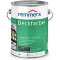 Remmers Deckfarbe anthrazitgrau (RAL 7016) 2,5 l, Holzlack - Grau