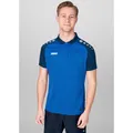 JAKO Sport-Polo Performance (Polyester-Micro-Mesh, atmungsaktiv, schnelltrocknend) royalblau/marine Herren, Größe: M