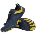 Freiluftkind Das Original – Kokoda rutschfeste Barfußschuhe Sneaker Schnellverschluss blau 46 EU