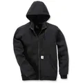 Carhartt Hoodie Rain Defender mit Fleecefutter schwarz L
