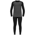 Odlo Unterziehshirt Odlo Herren Unterwäsche Set Active Warm Eco Base Layer Set 196702 schwarz XL