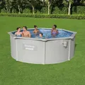 Bestway Hydrium Oberirdisches Frame-Pool Rund 360x120 cm
