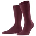 FALKE Socken Airport (1-Paar) klimaregulierend durch Schurwolle rot 45-46