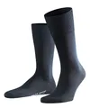 FALKE Socken Airport Schurwolle Baumwolle Herren schwarz weiß viele weitere Farben verstärkte Herrensocken ohne Muster atmungsaktiv dick einfarbig 1 Paar