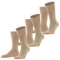 FALKE Herren Socken Airport 3er Pack Mittelbraun 43-44