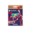 Legami Reflektierende Aufkleber für Fahrräder, Ride with Style, reflektierende Aufkleber, beständig gegen Sonne und Regen, einfach anzubringen und zu entfernen, Fahrraddekoration für Kinder, Space