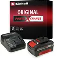 Einhell 4512042 Power X-Change PXC Starter Kit 18V 4Ah Werkzeug-Akku und Ladegerät 18V 4Ah Li-Ion