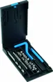 V-COIL Gewinde Reparatur Set M2,5 x 0,45 | Gewinde Reparatursatz Kit | Gewinde-Reparatur von beschädigten oder abgenutzten Gewinden | Mit Kunststoff-Kassette