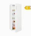 Exquisit KS320-V-H-040E Kühlschrank 242l Weiß Standgerät LED Glasablagen