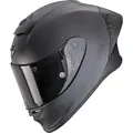 Scorpion Exo Motorradhelm EXO-R1 Evo II Carbon Air Helm, Notfallsystem-Polsterung (EQRS),geeignet für Brillenträger,Pinloc schwarz XXL (63/64)