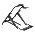 huzaro Speed 4.0 Wheel Stand – Lenkrad Ständer klappbar und verstellbar – mit Sitz Fixierung – Sim Racing Halterung für Logitech Thrustmaster Fanatec – stabiler Simulator Halter - Schwarz