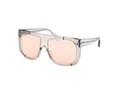 MaxMara MM0073 03L shiny grey 60/15/135 Damen Sonnenbrillen