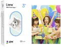 Liene Pearl Series KW001-65028 Fotopapier 50 x 76mm 50 Blatt Selbstklebend, Wiederablösbar