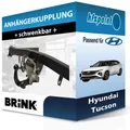 BRINK Anhängekupplung schwenkbar passend für Hyundai Tucson 05.2015-07.2018 neu