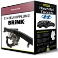 Schwenkbare Anhängerkupplung für HYUNDAI Tucson 05.2015-07.2018 Typ TL/TLE Brink