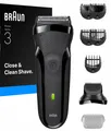 Braun Series 3 Elektrorasierer, Rasierapparat, 300BT, Grau