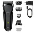 Braun Series 3 300BT Rasierer Barttrimmer Akku 3in1 Schwarz 5 Aufsätze