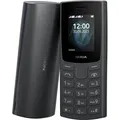 Nokia 105 4,57 cm (1.8") 78,7 g Schwarz Funktionstelefon - Schwarz