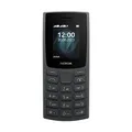 Nokia 105 2G Edition 2023 (Dual-SIM, 1,77" Display, 1000 mAh Akku, 32MB, 3.5mm Kopfhöreranschluss, FM Radio) Charcoal