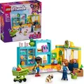 LEGO Friends Heartlake City Mini-Markt - Spielzeugladen mit 2 Mini Puppen, Hundefigur, Kasse & Spielzeug Lebensmittelzubehör - Geburtstagsgeschenk... - Bunt