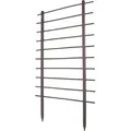 UNUS Rankhilfe Rankgitter Leiter in grau 170 cm - Grau