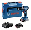 Bosch Professional Akku-Bohrschrauber Akku-Bohrschrauber, inkl. 2. Akku, inkl. Ladegerät, inkl. Koffer