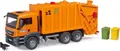 Bruder MAN TGS Garbage Truck, Müllwagen, 3 Jahr(e), Kunststoff, Schwarz, Orange