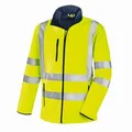 teXXor Warnschutz-Shirt Warn-Wetterschutz-Softshelljacke Niagara gelb XL