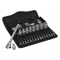 Wera 8100 SA 8 Zyklop Knarrensatz Metall, 28-tlg., schwarz