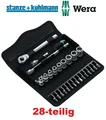 Wera 05004018001 Steckschlüsselsatz 8100 SA 8 Zyklop 28-teilig 1/4" 5 - 13 mm