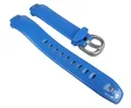 Timex Ironman Ersatzband Uhrenarmband PU Band Wasserfest Blau für T5K685