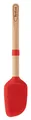 Tefal K23046 Ingenio Holz-Löffel Silikon | flexiblen Kopf | hochwertigen Holzgriff | Befestigungshaken|35.3 x 9.2 x 2.7 cm, Braun