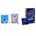 Durex Ausprobier-Set mit Pleasure Ring 1 Stück & Intense Vibrations Ring 1 Stück & Performa Kondome 12 Stück
