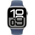 Apple Watch 10 42mm GPS Alu Sport S/M silber/denim