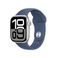 Apple Digital 42 mm Smartwatch Rechteckig IP6X 36 h 326 ppi Watch Series 10 (Silber) MWWA3QF/A