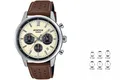 Casio Herrenuhr EFR-575L-7AEF Ø 40,5 Mm Leder