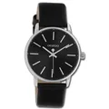 Oozoo Damen Armbanduhr Timepieces Analog Leder schwarz UOC10724